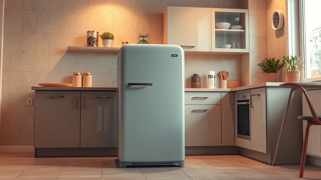 저소음 & 에너지 효율 (realistic 스타일)