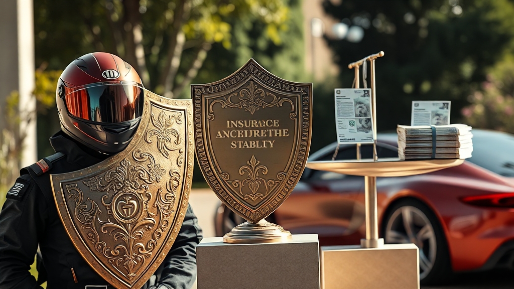 보험사별 비교 분석! (realistic 스타일)