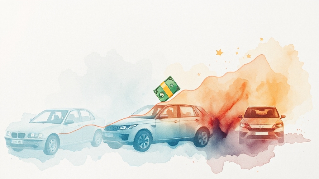 가격 결정 요인은? (watercolor 스타일)