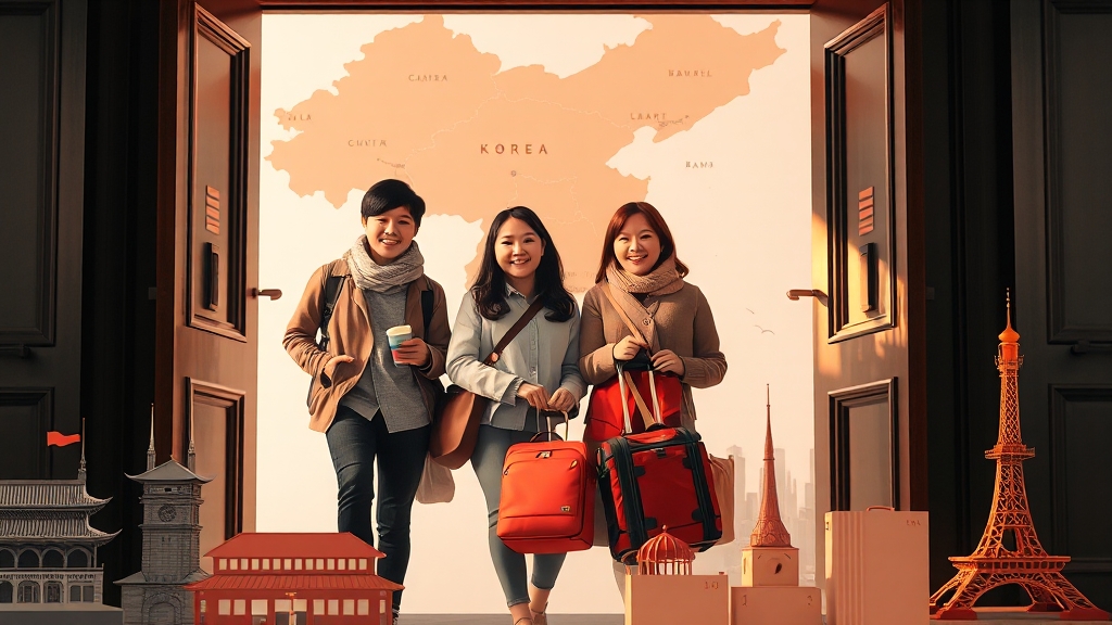 무비자 입국, 드디어 시행 (realistic 스타일)