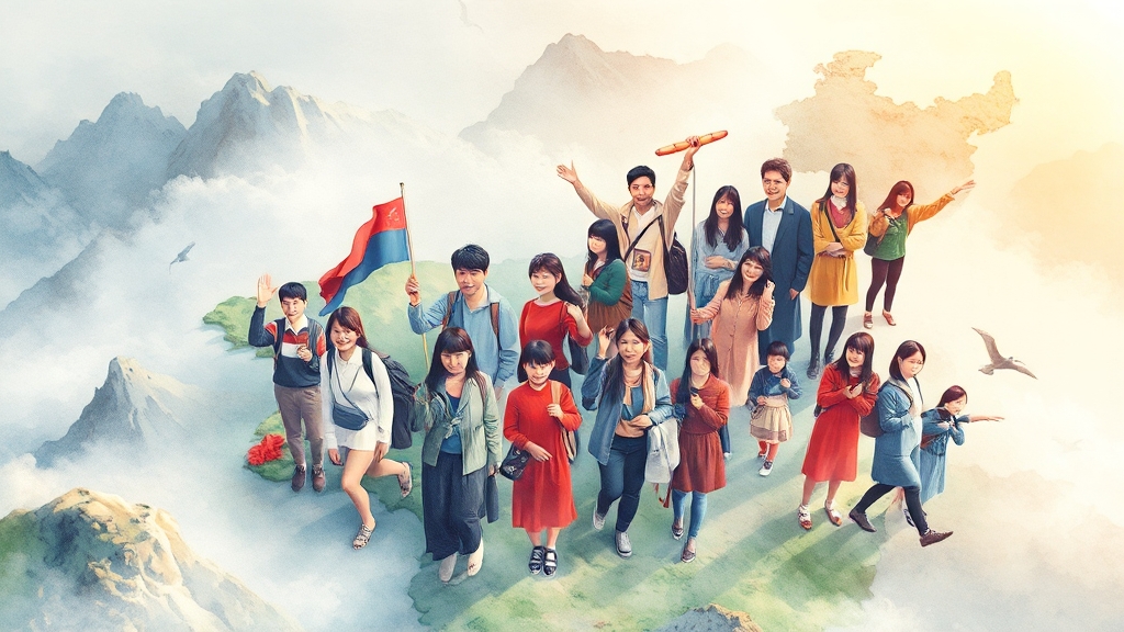 앞으로의 전망과 과제 (watercolor 스타일)