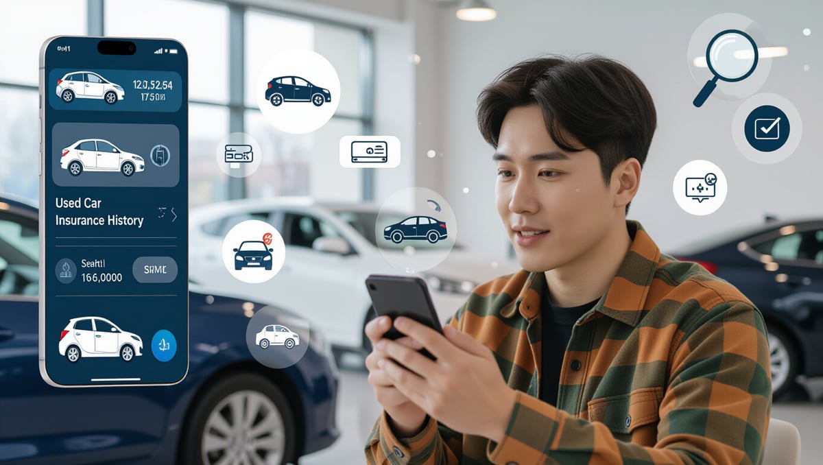 🔍 중고차 보험 이력 조회, 어떤 서비스가 있을까요?