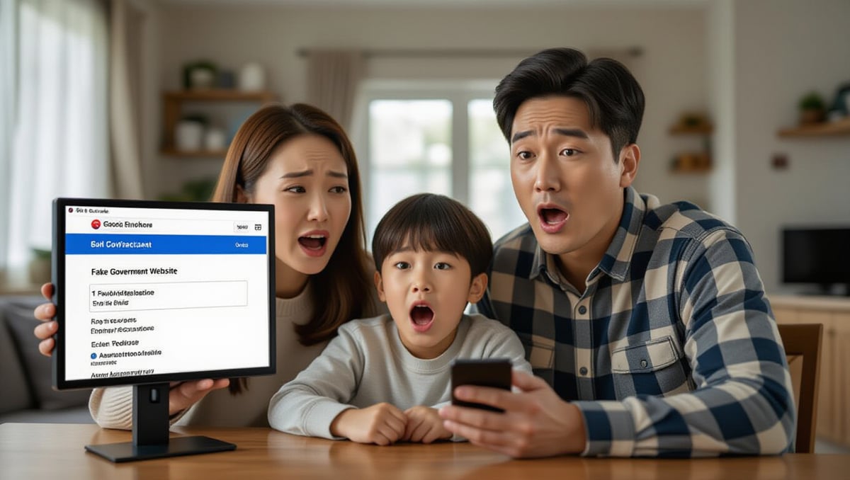 ⚠️ 정부 사칭 피싱, 왜 위험할까요?